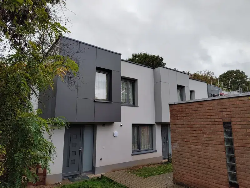 BXP SRL — chantier de menuiserie et bardage